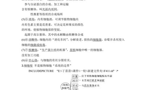 第5讲细胞器之间的分工合作_2024年新高考资料_1.2024一轮复习_2024年高考生物一轮复习讲义（新人教版）_另附1套Word版题库_必修1_第二单元细胞的基本结构与物质运输