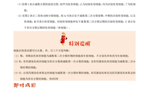 专题04遗传的细胞基础和分子基础-备战2019年高考生物之纠错笔记系列（解析版）_新高考复习资料_2022年新高考复习资料_2022年一轮复习最新版_1.2022年高考生物一轮复习全国通用版