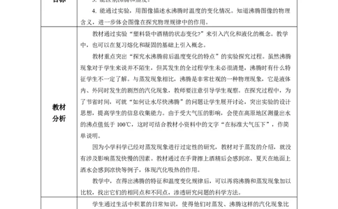 3.3汽化和液化（教学设计）-（人教版2024）_初物_八年级上下册+九年级全一册物理_八年级物理上册_教学设计（完）