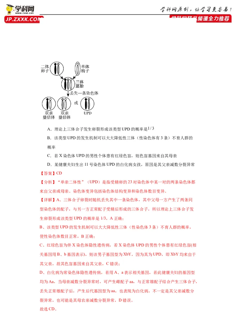 第七单元变异与进化（测试卷）（解析版)_2024年新高考资料_3.2024专项复习_备战2024年高考生物一轮复习重难点专项突破