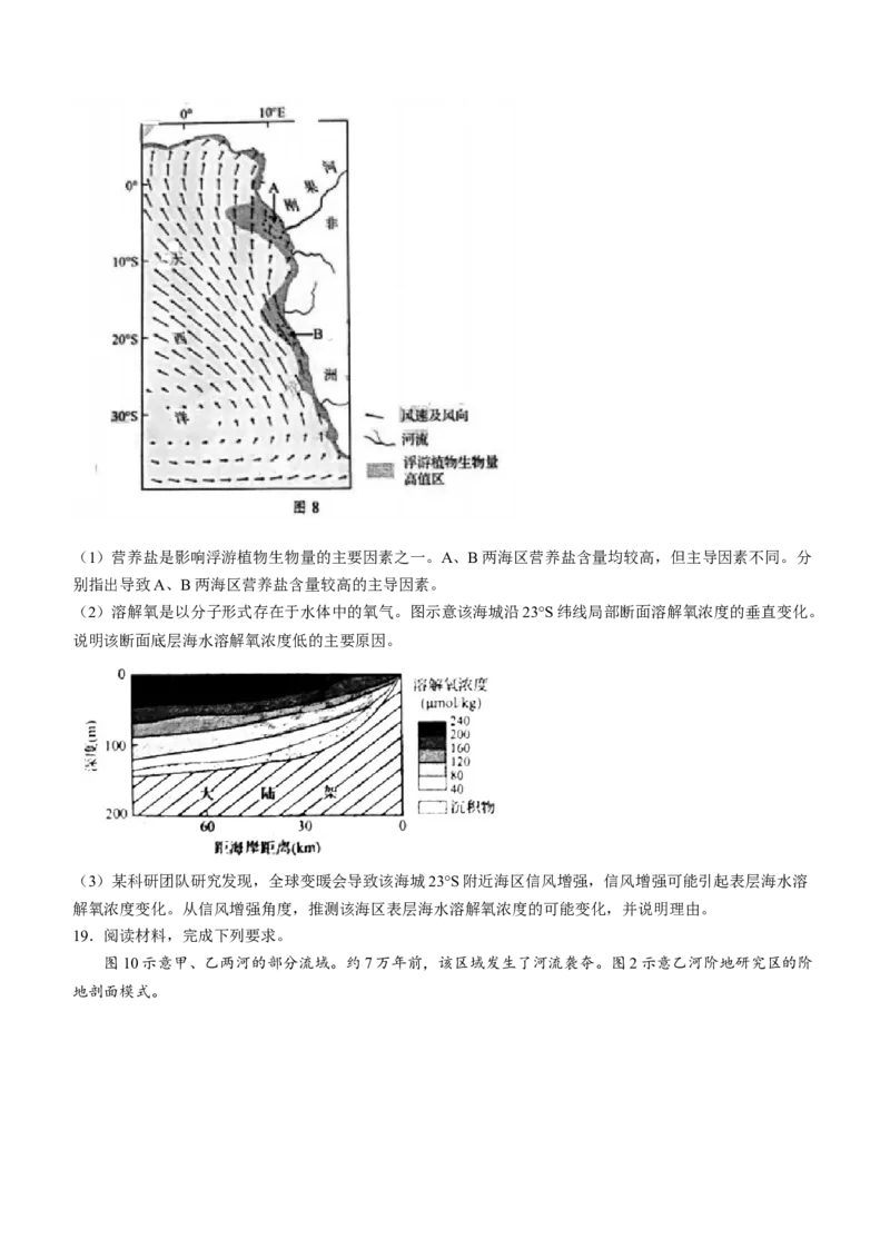 2025年山东高考地理试题原卷（word版）_历年全国高考真题_2025全国各省高考真题+答案_山东卷_地理