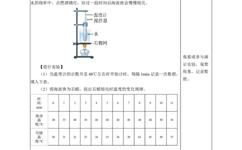 3.2熔化和凝固（教学设计）-（人教版2024）_初物_八年级上下册+九年级全一册物理_八年级物理上册_教学设计（完）