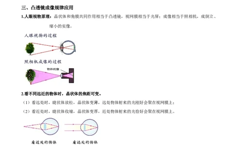 专题02凸透镜成像规律及其应用（解析版）_8、物理总复习_8.中考物理总复习_2023年中考复习资料_二轮复习_备战2023年中考物理二轮四大模块针对集训（全国通用）_模块三光学