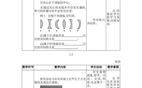 5.1透镜_初物_八年级上下册+九年级全一册物理_八年级物理上册_全套教学资源_课件教案2_教案_5.第五章透镜及其应用