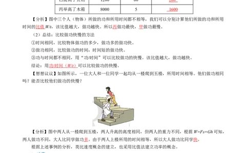 11.2功率（导学案）教师版_初物_八年级上下册+九年级全一册物理_八年级物理下册_导学案（更新中）