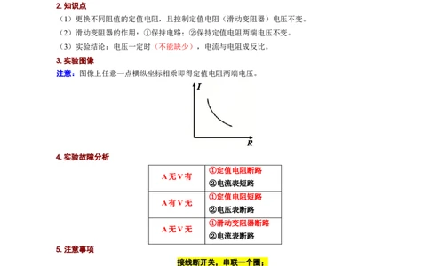 《探究电流与电阻关系实验重要考点突破》_8、物理总复习_8.中考物理总复习_2024年中考复习资料_专项复习资料_2024年中考物理复习_❤更新专项复习