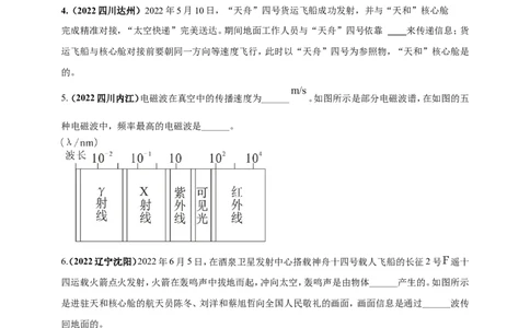 专题05电磁波及能源问题（原卷版）_8、物理总复习_8.中考物理总复习_2023年中考复习资料_二轮复习_2023年二轮复习小微专题精准练助力中考物理四点问题大突破（通用版）