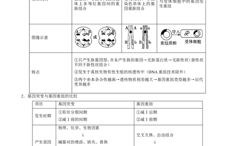 专题07生物的变异与进化-备战2019年高考生物之纠错笔记系列（解析版）_新高考复习资料_2022年新高考复习资料_2022年一轮复习最新版_1.2022年高考生物一轮复习全国通用版