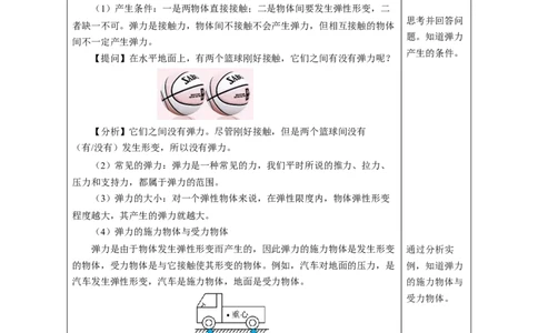 7.2弹力（教学设计）-（人教版2024）_初物_八年级上下册+九年级全一册物理_八年级物理下册_教学设计（更新中）