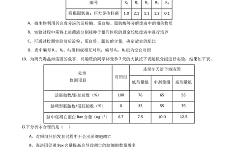 黄金卷02（考试版）-赢在高考&middot;黄金8卷备战2024年高考生物模拟卷（贵州专用）_2024年新高考资料_4.2024高考模拟预测试卷
