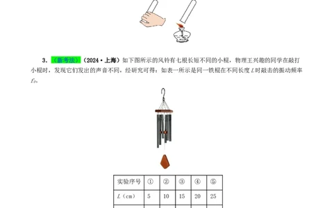 专题01声现象（考情聚焦+中考新考法+真题透视4大考向+新题特训）（原卷版）_8、物理总复习_2025年中考复习资料_备战2025年中考物理真题题源讲义（全国通用）