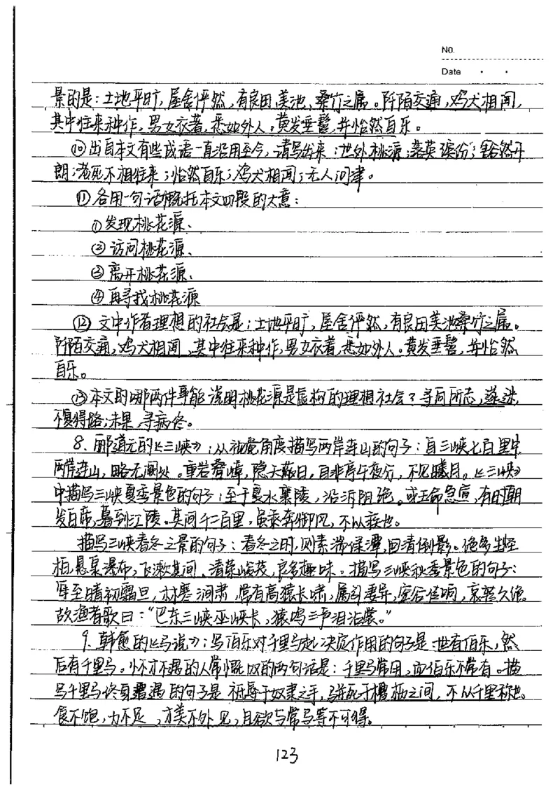 中考状元笔记语文_初中资料