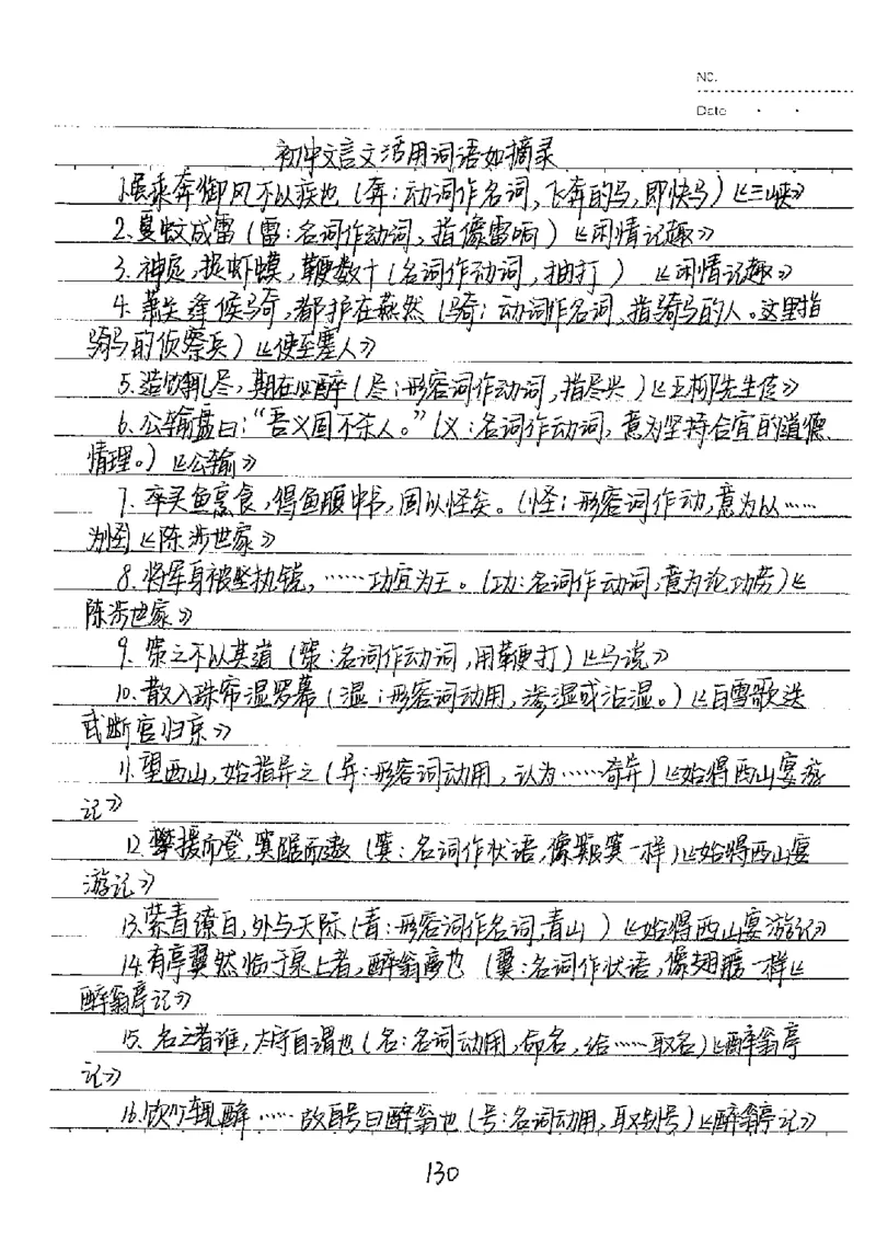 中考状元笔记语文_初中资料