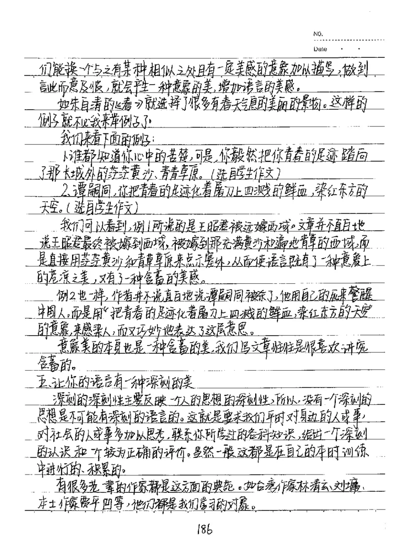 中考状元笔记语文_初中资料