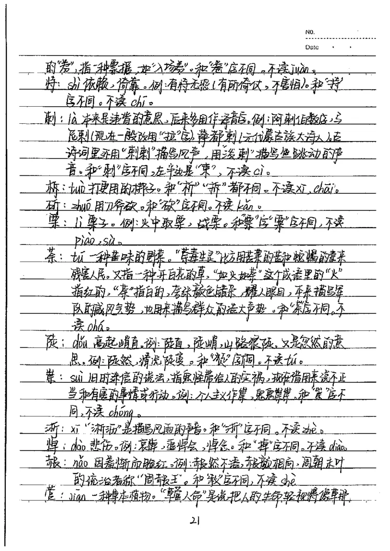 中考状元笔记语文_初中资料