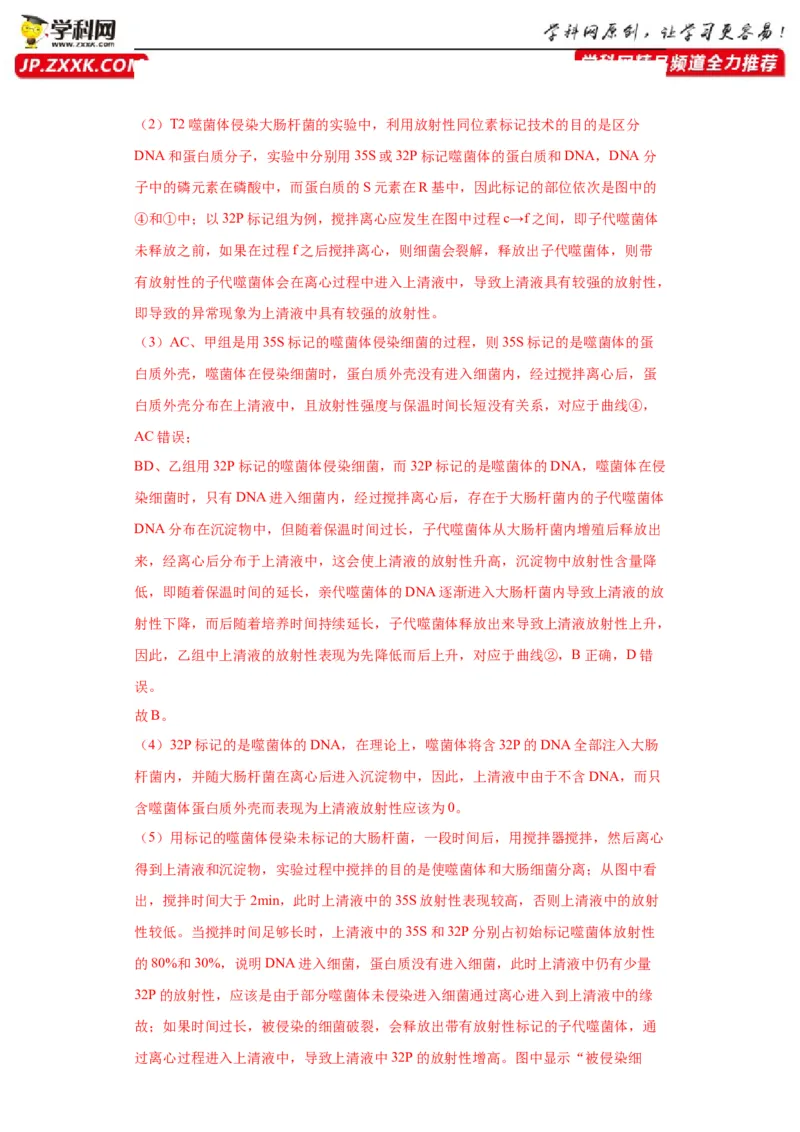 第六单元遗传的分子基础（测试卷）（解析版)_2024年新高考资料_3.2024专项复习_备战2024年高考生物一轮复习重难点专项突破