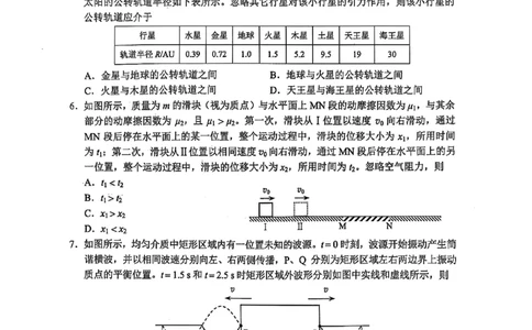 云南物理试题_历年全国高考真题_2025全国各省高考真题+答案_云南卷_物理