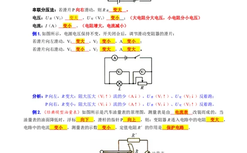 32.&ldquo;欧姆定律动态电路&rdquo;-2024年中考物理重难点突破及题型归类总复习_8、物理总复习_2024年中考复习资料_专项复习资料_2024年中考物理复习辅导系列_重难点突破及题型归类