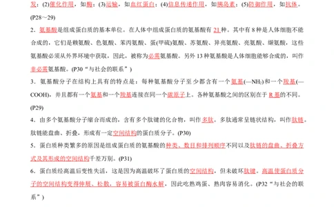 考点通关卷04蛋白质和核酸（解析版）_2024年新高考资料_1.2024一轮复习_2024年高考生物一轮复习考点通关卷（新高考通用）_考点通关卷04+蛋白质和核酸-2024年高考生物一轮复习考点通关卷
