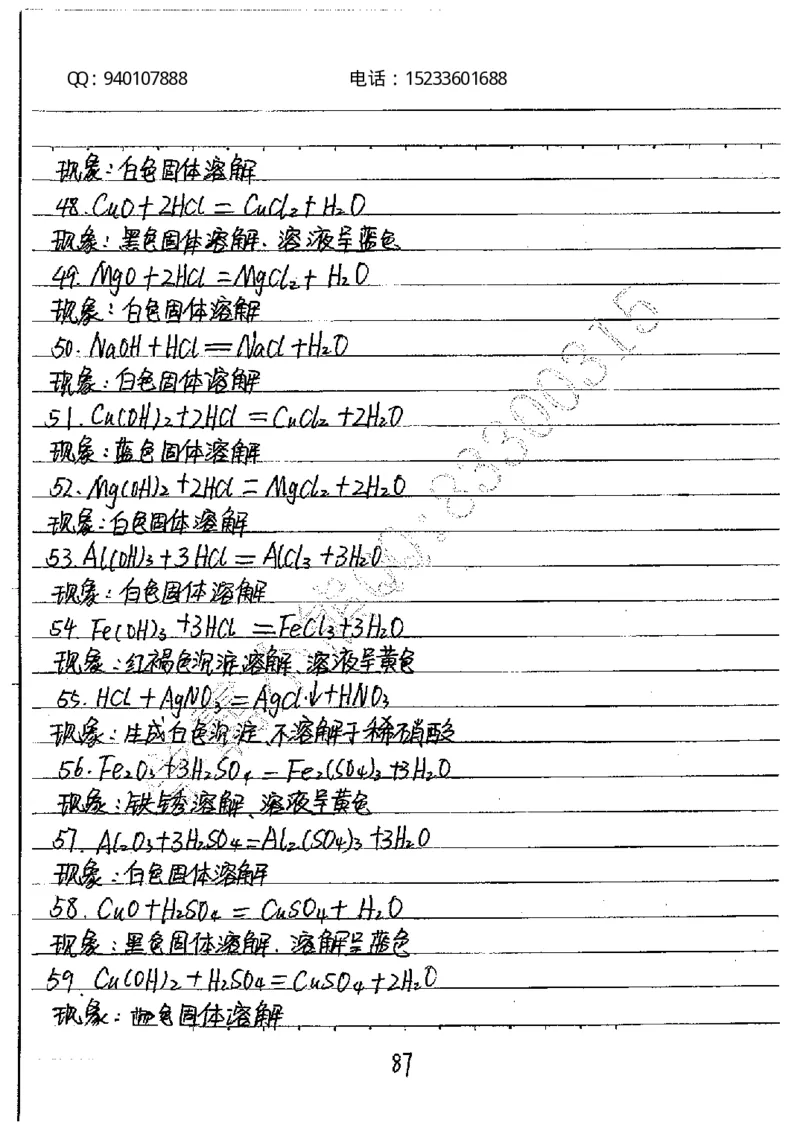 中考状元笔记化学_初中资料