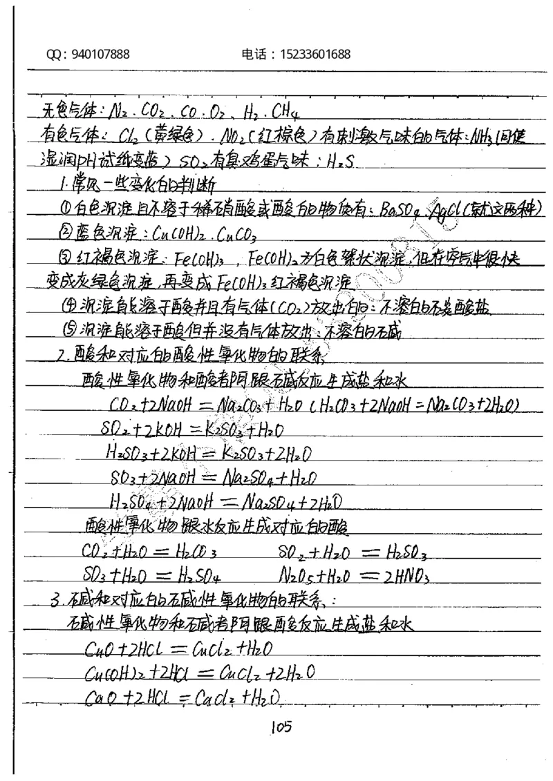 中考状元笔记化学_初中资料