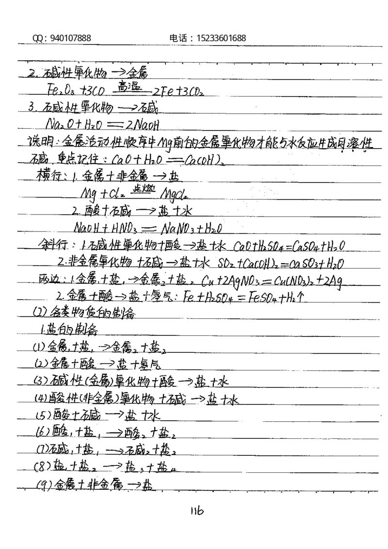 中考状元笔记化学_初中资料