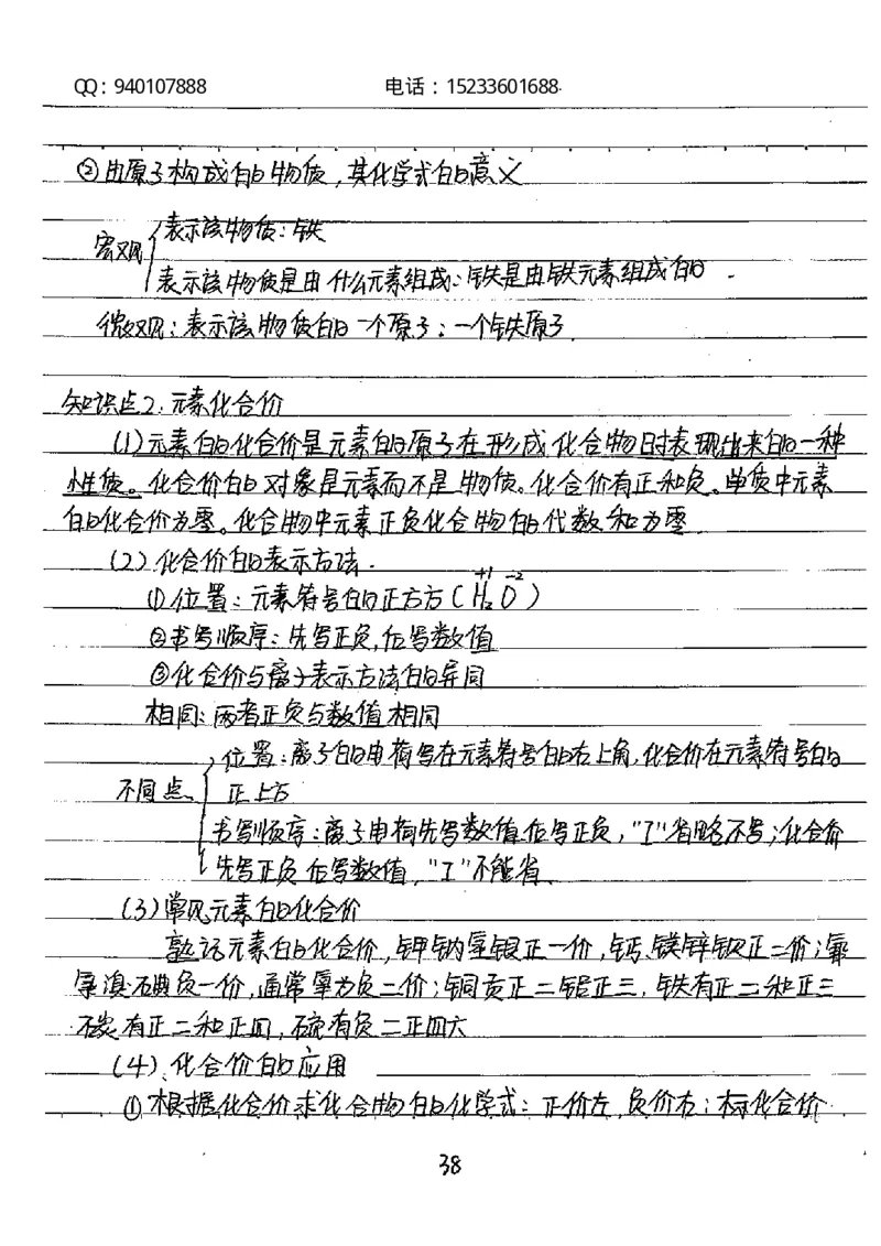 中考状元笔记化学_初中资料
