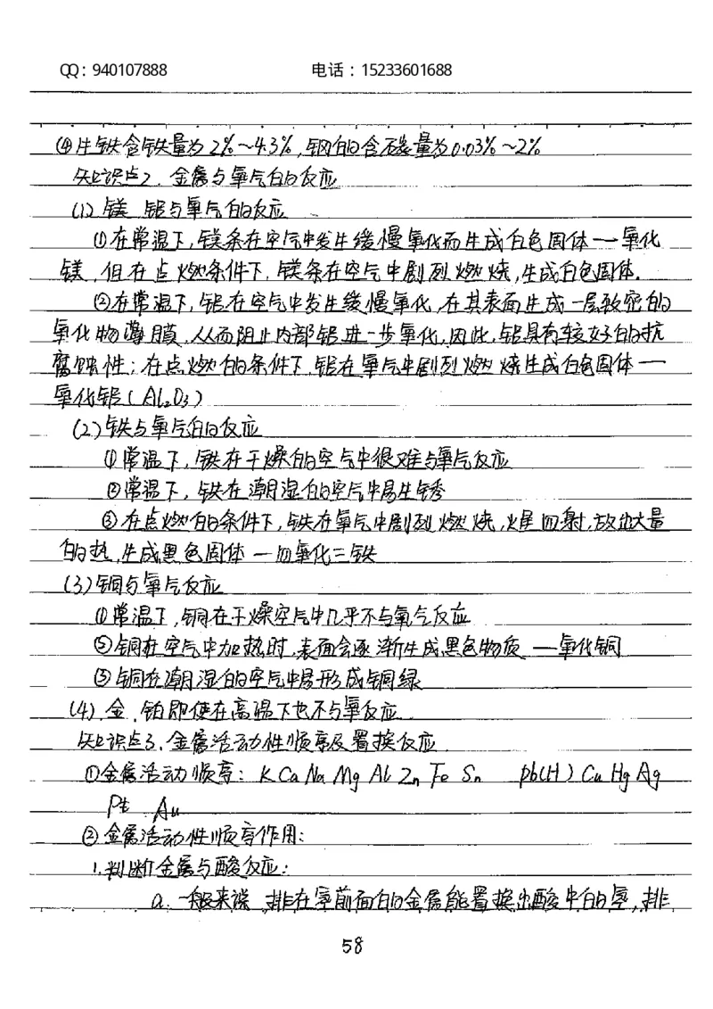 中考状元笔记化学_初中资料