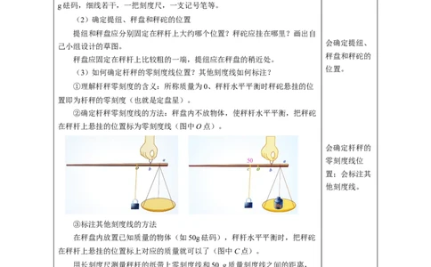 12.2跨学科实践：制作简易杆秤（教学设计）-（人教版2024）_初物_八年级上下册+九年级全一册物理_八年级物理下册_教学设计（更新中）