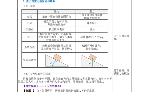 9.1压强（教学设计）-（人教版）_初物_八年级上下册+九年级全一册物理_八年级物理下册_老课标资料_教学设计