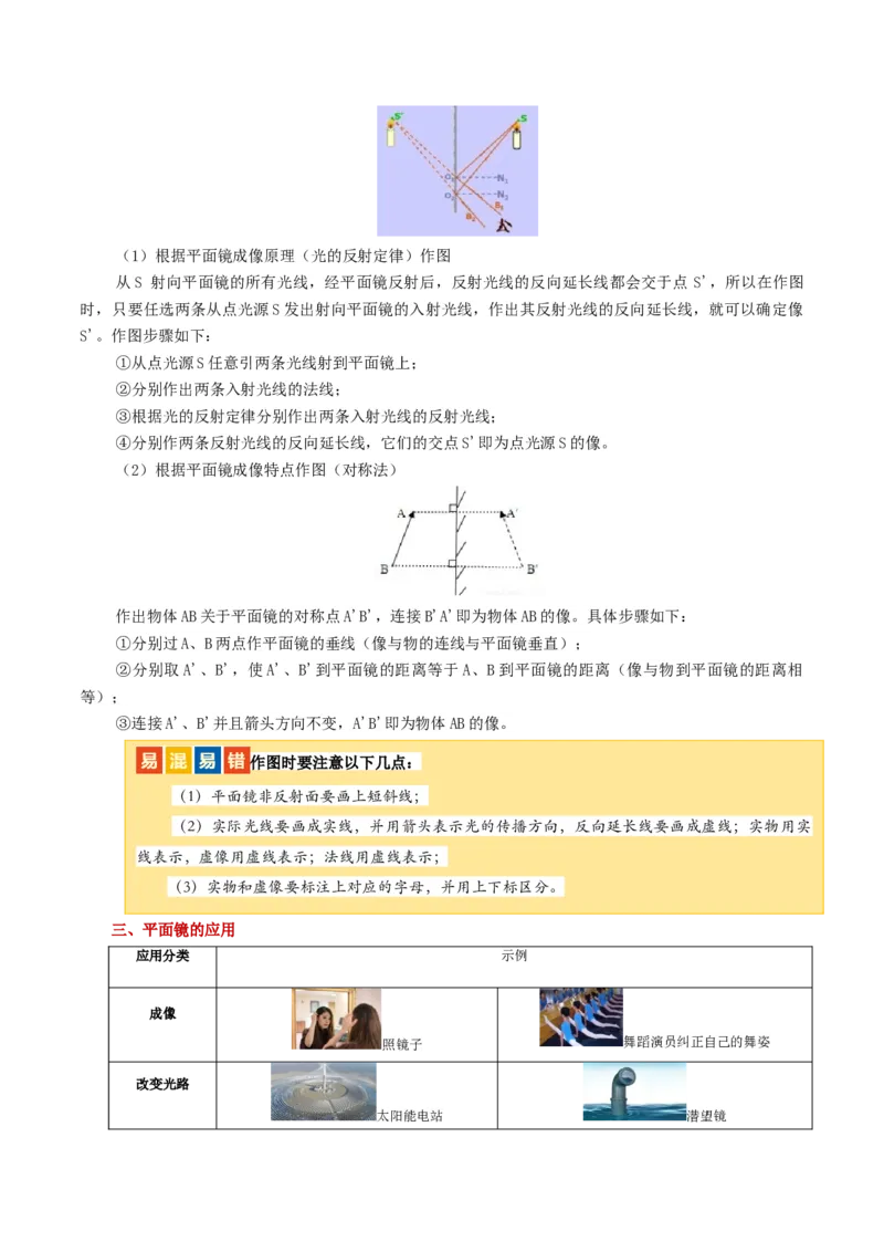 专题02光现象（讲义）（解析版）_8、物理总复习_8.中考物理总复习_2024年中考复习资料_一轮复习资料_完2024年中考物理一轮复习课件+讲义+练习（全国通用）_教师版（含答案解析）
