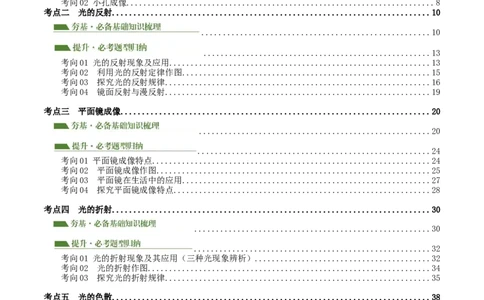 专题02光现象（讲义）（解析版）_8、物理总复习_8.中考物理总复习_2024年中考复习资料_一轮复习资料_完2024年中考物理一轮复习课件+讲义+练习（全国通用）_教师版（含答案解析）