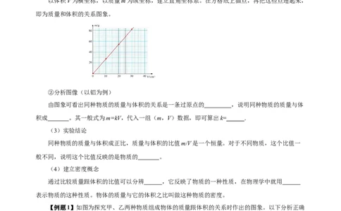6.2密度（导学案）-（人教版）学生版_初物_八年级上下册+九年级全一册物理_八年级物理上册_老课标资料_导学案