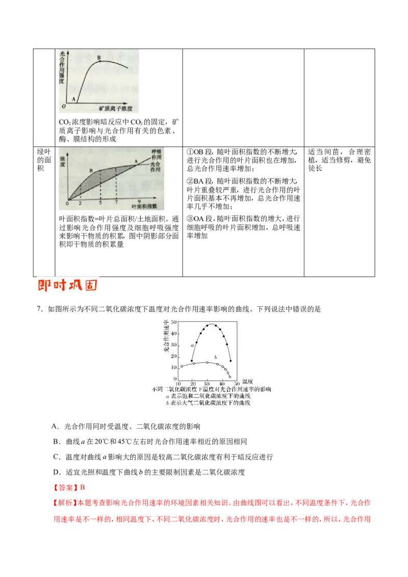 专题02细胞的代谢-备战2019年高考生物之纠错笔记系列（解析版）_新高考复习资料_2022年新高考复习资料_2022年一轮复习最新版_1.2022年高考生物一轮复习全国通用版