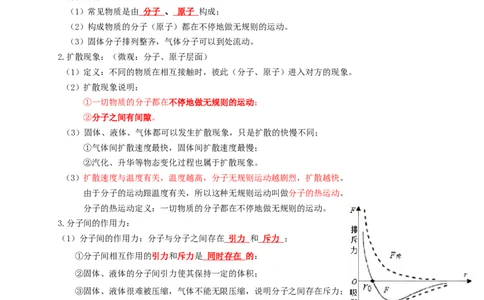 专题05内能（知识点复习+例题讲解+过关练习）-备战2023年中考物理一轮复习考点帮（解析版）_8、物理总复习_8.中考物理总复习_2023年中考复习资料_一轮复习_解析版