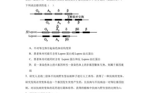 第七单元变异与进化（测试卷）（原卷版)_2024年新高考资料_3.2024专项复习_备战2024年高考生物一轮复习重难点专项突破