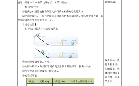 11.3动能和势能（教学设计）-（人教版2024）_初物_八年级上下册+九年级全一册物理_八年级物理下册_教学设计（更新中）