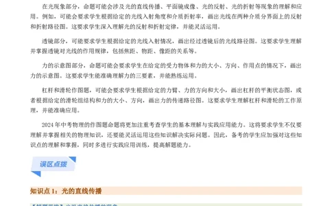 专题01作图题-备战2024年中考物理抢分秘籍（全国通用）（解析版）_8、物理总复习_2024年中考复习资料_三轮复习_备战2024年中考物理抢分秘籍（全国通用）_第二部分考前解题秘籍