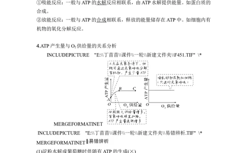 第7讲ATP和酶_2024年新高考资料_1.2024一轮复习_2024年高考生物一轮复习讲义（新人教版）_另附1套Word版题库_必修1_第三单元细胞的能量供应和利用