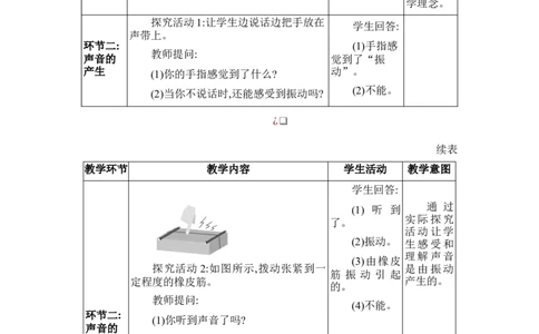 2.1声音的产生与传播_初物_八年级上下册+九年级全一册物理_八年级物理上册_全套教学资源_课件教案2_教案_2.第二章声现象