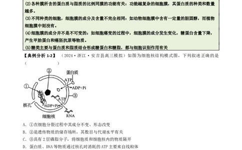 专题03图表分析型选择题（原卷版）_2025年新高考资料_二轮复习_2025年高考生物二轮热点题型归纳与变式演练（新高考通用）3404350