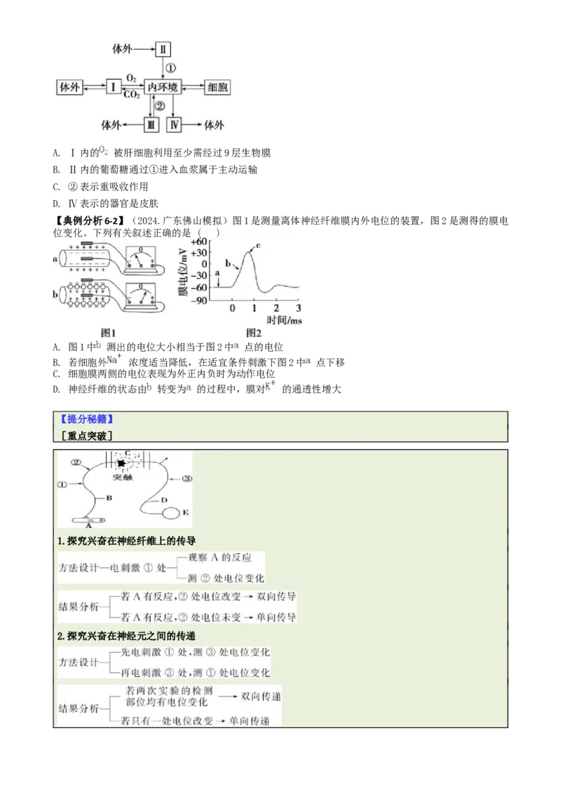 专题03图表分析型选择题（原卷版）_2025年新高考资料_二轮复习_2025年高考生物二轮热点题型归纳与变式演练（新高考通用）3404350
