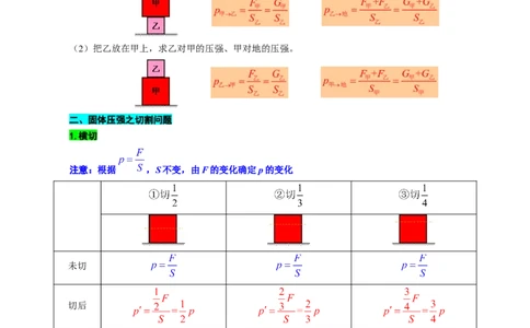 17.&ldquo;压强综合&rdquo;-2024年中考物理重难点突破及题型归类总复习_8、物理总复习_2024年中考复习资料_专项复习资料_2024年中考物理复习辅导系列_重难点突破及题型归类