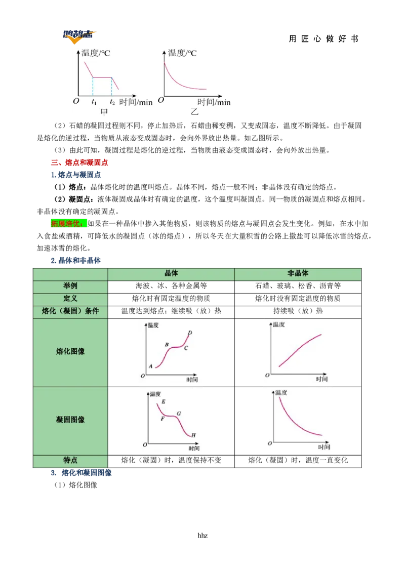 专题04物态变化（讲义）（解析版）_8、物理总复习_《2025年中考复习讲义》物理