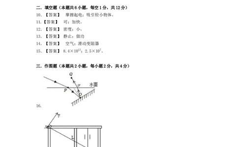 2024年中考押题预测卷02（辽宁卷）-物理（参考答案）_8、物理总复习_2024中考模拟题物理_押题预测_2024年中考押题预测卷02（辽宁省卷）-物理（含考试版、全解全析、参考答案、答题卡）