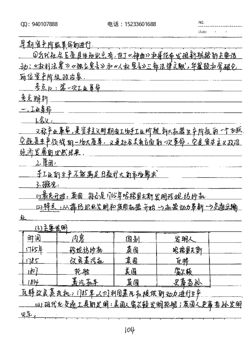中考状元笔记历史_初中资料