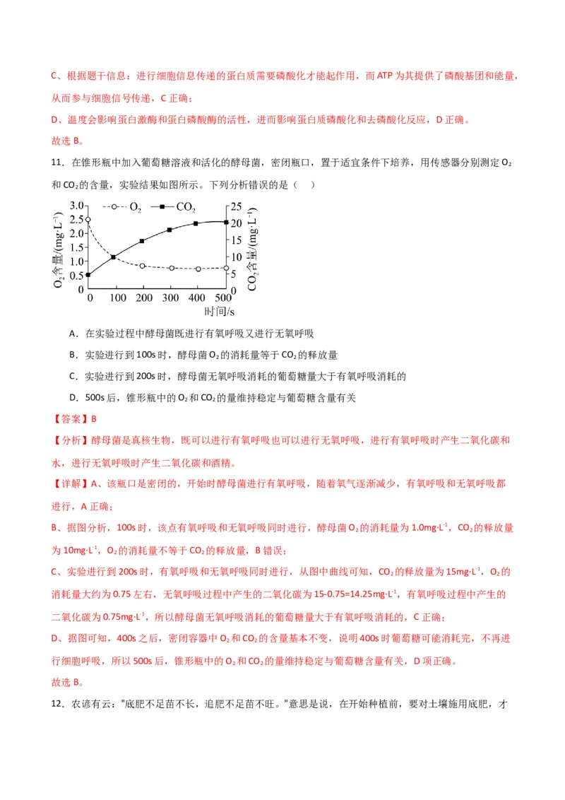 黄金卷02（解析版）-赢在高考&middot;黄金8卷备战2024年高考生物模拟卷（全国卷专用）_2024年新高考资料_4.2024高考模拟预测试卷