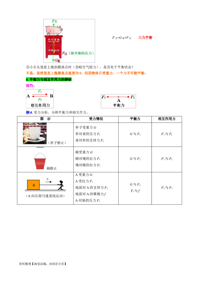 15.&ldquo;力与运动&rdquo;-2024年中考物理重难点突破及题类归类总复习_8、物理总复习_2024年中考复习资料_专项复习资料_2024年中考物理复习辅导系列_重难点突破及题型归类