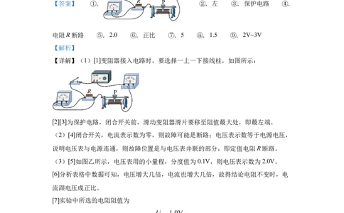 22.2024年全国中考物理试题分类汇编二十二电学实验探究（解析版）_初物_八年级上下册+九年级全一册物理_八年级物理上册_全套教学资源_课件教案2_中考真题
