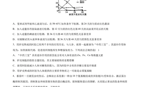 专题01细胞的结构与分子组成-2021年高考生物真题与模拟题分类训练（学生版）_新高考复习资料_2023年新高考复习资料_一轮复习_2023年新高考大一轮复习讲义